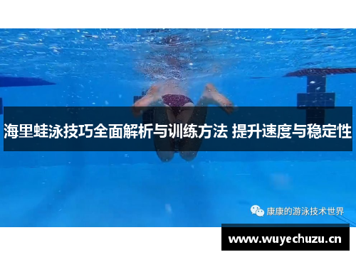 海里蛙泳技巧全面解析与训练方法 提升速度与稳定性